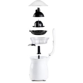 Domo DO9269J - Exprimidor de Cítricos con Palanca para Extracción de Zumo Rápida, 160W de Potencia, Jarra de 460ml, Color Blanco Domo DO9269J - Exprimidor de Cítricos con Palanca para Extracción de Zumo Rápida, 160W de Potencia, Jarra de 460ml, Color Blanco