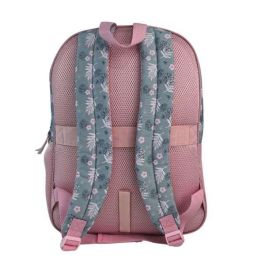 Toybags Mochila Primaria Stitch Pink, Doble Compartimento, Adaptable a Carro, 44x30x20 cm