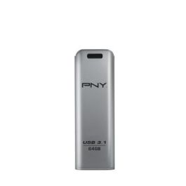 PNY FD64GESTEEL31G-EF Stick 64GB USB 3.1 Elite Steel Acero Inoxidable