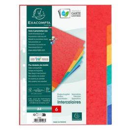 Separadores Exacompta Cartulina Lustrada A4 225Gr 6 Pestañas 11 Taladros Precio: 1.49999949. SKU: B1BFQ7PAH3