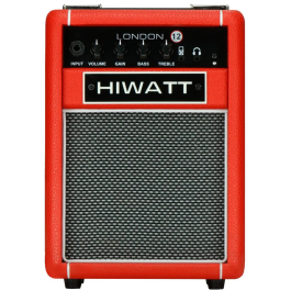 HIWATT Amplificador Guitarra Combo London Bluetooth 12W 1x6.5" Rojo Precio: 92.50000001. SKU: B15446H3LP