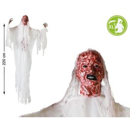 Fantasma Colgante Blanco 220 cm con Cara Monstruosa y Manos Levantadas - Decoración de Miedo para Eventos Precio: 15.68999982. SKU: B1FFJ8RZ3T