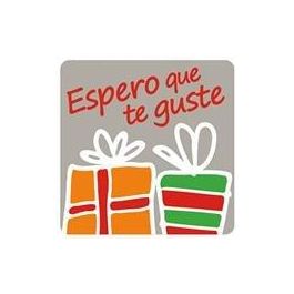 Etiquetas Regalo Adh. Rollo 250 Uds. Espero Que Te Guste Cuadrada Color Etiquetas Regalo Adh. Rollo 250 Uds. Espero Que Te Guste Cuadrada Color Precio: 15.49999957. SKU: B1KKJZEGKT