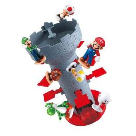 Juego equilibrio super mario blowup! shaky tower ¿seras capaz de mantener el equilibrio?