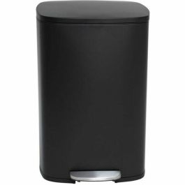 Kitchen Move ADMIRAL Papelera de Cocina con Pedal 50L, Acero Inoxidable Negro Mate, Rectangular, con Cubo Interior y Protección Suelo Precio: 120.50000017. SKU: B12D2FBV84