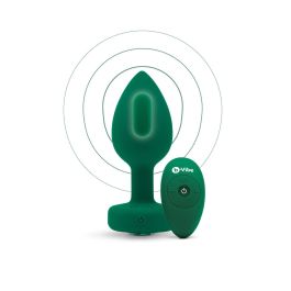 Plug Anal B-Vibe Vibrating Jewel Verde M/L