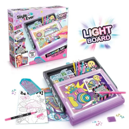 Canal Toys Maletín Luminoso Diamond Art para Pintar con Diamantes, Incluye Lienzo y Accesorios, 34x31x6 cm Precio: 28.49999999. SKU: B1CTBLSDDQ