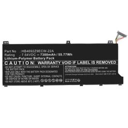 CoreParts Battery for Huawei Notebook, Laptop 55.77Wh Li-Polymer 7.64V 7300mAh Black for MagicBook 14 2020, MateBook D 15 Ryzen 5 5500U Precio: 112.50000047. SKU: B1CVMXCTQL