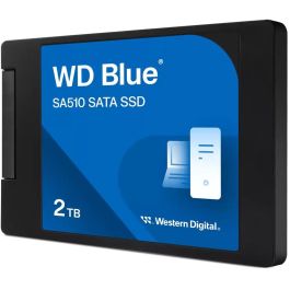 Western Digital WDS200T3B0A Disco SSD WD Blue SA510 2TB SATA III 2.5 pulgadas 7mm 560/520 MB/s lectura/escritura