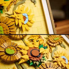 LEGO Art 31215 Set de Construcción Vincent van Gogh Girasoles para Adultos - Arte Mural