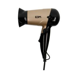 Edm Secador de pelo de viaje bi-tension 1000-1200W, mango plegable, 2 velocidades, distribución uniforme del calor Precio: 11.49999972. SKU: S7901609