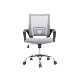 Q-connect Silla de Oficina Siena Malla Base Metálica, Blanco/Gris, Altura Max 1000mm, Anchura 560mm, Profundidad 570mm Precio: 90.79000018. SKU: B16L6QH5R8