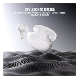 4smarts SkyBuds Pro ANC Auriculares True Wireless con Cancelación de Ruido Activa, Bluetooth 5.4, Negro