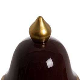 Tibor Blanco-Marrón Porcelana Decoración 19 X 19 X 48 cm