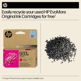HP 937e EvoMore Magenta Original Ink Cartridge HP 937e EvoMore Magenta Original Ink Cartridge