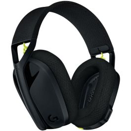 Logitech G435 Auriculares Gaming Inalámbricos LIGHTSPEED Bluetooth con Micrófono Beamforming 18h Batería 165g Negros y Amarillos