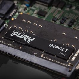 Kingston FURY Impact 16 GB DDR4-3200 SODIMM, 1.2V CL20 para portátiles AMD Ryzen e Intel XMP, Plug N Play