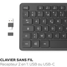 Teclado inalámbrico - MOBILITY LAB - Premium - AZERTY - Negro Teclado inalámbrico - MOBILITY LAB - Premium - AZERTY - Negro