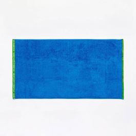 Toalla de playa 160x90cm 450 g/m² azul benetton Toalla de playa 160x90cm 450 g/m² azul benetton