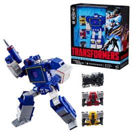 HASBRO Transformers Studio Series SS16 Figura Soundwave de 16,5cm con Figuras de Casetes Buzzsaw, Ravage y Laserbeak Precio: 63.78999968. SKU: B1GJQ7C92M