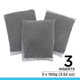 Fluval Set de 3 Carbones Activados 100g para Acuarios - Elimina Olores, Metales y Contaminantes - Agua Dulce/Salada