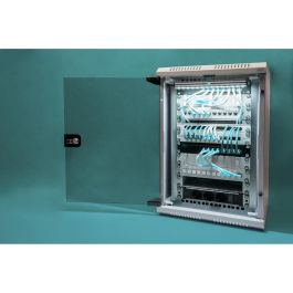 Digitus Carcasa Mural Combinada 254 mm (10") y 482,6 mm (19") - Bastidor de Pared 10U