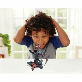 Epoch Jurassic World Volcano Quake: Juego de Equilibrio con Dinosaurios en Plataforma y Dados - ¡Sé el Último en Mantenerlos y Gana!