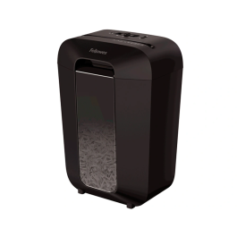 Fellowes LX70 Trituradora de Papel CrossCut 11 Hojas P-4 Negro