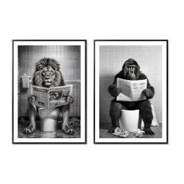 Cuadro Vintage DKD Home Decor Blanco Negro 3 x 70 x 50 cm (2 Unidades) Precio: 60.5. SKU: B15BEBSV8L