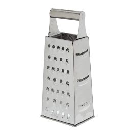 Quttin Rallador Multiusos de 4 Caras de Acero Inoxidable 20 cm (12 Unidades)