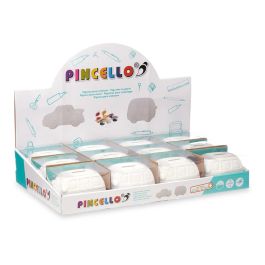 Hucha para Pintar Furgoneta, 6 Colores Incluidos, Pincello, Cerámica, 12x8.5x8.5 cm (24 Unidades) Hucha para Pintar Furgoneta, 6 Colores Incluidos, Pincello, Cerámica, 12x8.5x8.5 cm (24 Unidades)