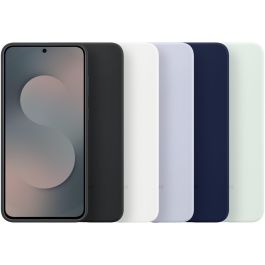 Samsung Funda de Silicona para Galaxy S25 FE, Resistente al Polvo, Fácil Aplicación, Azul Marino