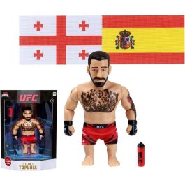 Bizak UFC Leyendas Maxi Figura Articulada de Ilia Topuria 11,5 cm 5 Puntos de Movimiento Licencia Oficial