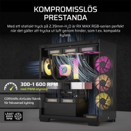 Corsair CO-9051036-WW Refrigeración PC Kit Doble Ventilador iCUE LINK RX140 RGB Max