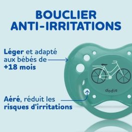 Dodie ES6 Chupetes Anatómicos para Bebés, +18 meses, Pack de 3 unidades Dodie ES6 Chupetes Anatómicos para Bebés, +18 meses, Pack de 3 unidades