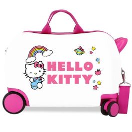 JOUMMA BAGS Maleta ABS You Are Cute Hello Kitty 45cm equipaje infantil, rígida, 24.6L, trolley, bandolera, para sentarse