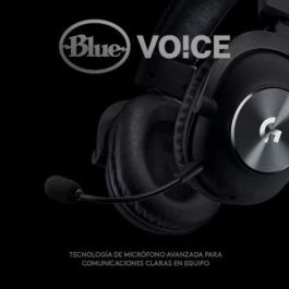 Logitech Pro Gaming X Auriculares con BLUE VO!CE y DTS Headphone:X 2.0 para sonido envolvente de 7.1 canales Logitech Pro Gaming X Auriculares con BLUE VO!CE y DTS Headphone:X 2.0 para sonido envolvente de 7.1 canales