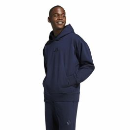 Sudadera con Capucha Hombre Adidas All Szn Fleece Hoodie Azul XL