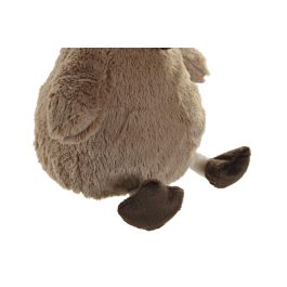 DKD Home Decor Sujetapuertas Cottage Blanco Beige Poliester 22 x 25 x 22 cm (4 Unidades)