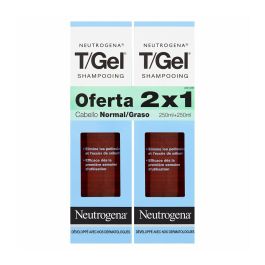 Neutrogena T/Gel Champú Anticaspa Eficaz Uso Diario Cabello Normal a Graso Pack 2x250ml - Reduce Caspa y Grasa Precio: 13.98999943. SKU: S0595952