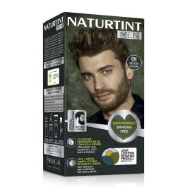 Naturtint #6Nrubio oscuro Tinte Sin Amoniaco Hombre Rubio Oscuro 1 Unidad para Cabello y Barba con Cobertura de Canas