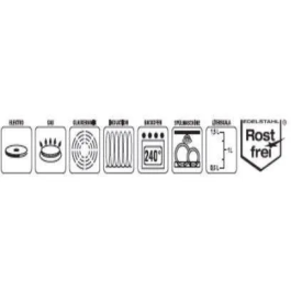 GSW GSW4005643981088 Catering Inducción Acero Inoxidable 26 cm 10 L