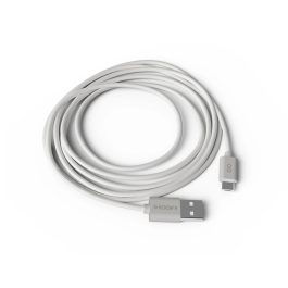 Groovy Cable USB-A a Micro USB 2m Blanco Carga y Sincroniza Dispositivos Android Máxima Resistencia Precio: 4.49999968. SKU: B1EZMQH96P