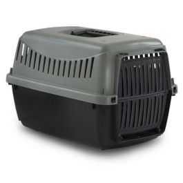 Nayeco Transportín Eco para Mascotas Pequeño 39x26x25 cm de Plástico Reciclado, Fácil Limpieza, Seguro y Práctico
