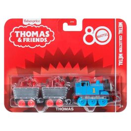 Fisher-Price Locomotora Thomas 80 Aniversario Thomas Y Friends JFV72 Edición Coleccionista Compatible con Pistas