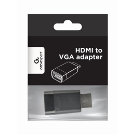 Adaptador HDMI a VGA GEMBIRD 8716309081191 1080 px 60 Hz Negro Precio: 11.49999972. SKU: S0223203