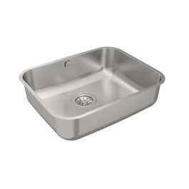 Fregadero de Un Seno Teka BE5040 MAX Plateado Fregadero de Un Seno Teka BE5040 MAX Plateado