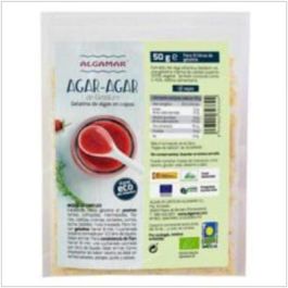 ALGAMAR Alga Agar Agar en Copos 50g 100% Vegetal para Postres y Espesante de Sabor Neutro Precio: 5.5. SKU: B15HSWX9C4