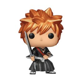 FUNKO Figura POP Bleach Ichigo Kurosaki Vinilo 9cm Caja Regalo