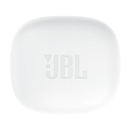 JBL JBLWFLEXWHT Auriculares Inalámbricos Bluetooth 5.2 Wave Flex IP54 Deep Bass 32h Batería Estuche Carga Rápida Blancos